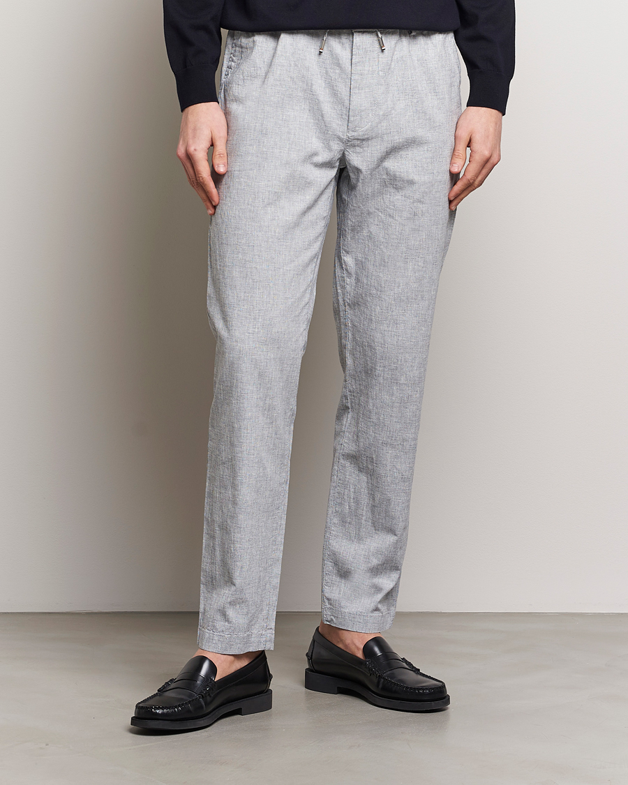 Herren | Kleidung | BOSS BLACK | Kane Drawstring Pants Light Blue