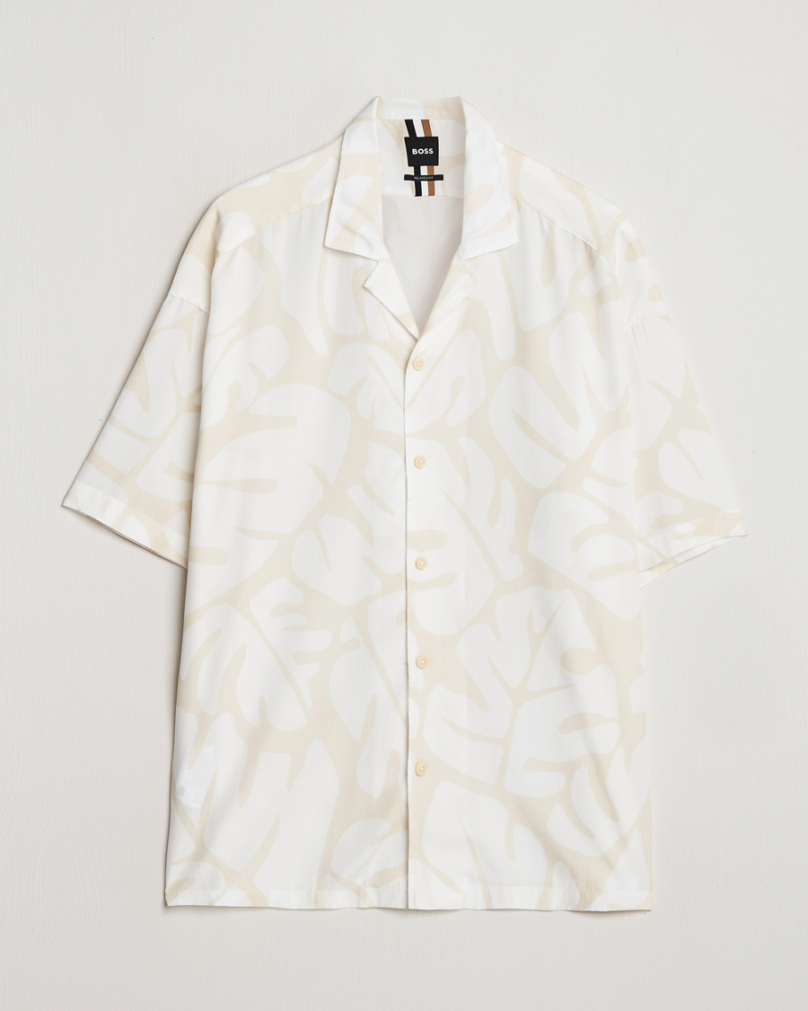 Herren | Hemden | BOSS BLACK | Drew Short Sleeve Shirt Open White