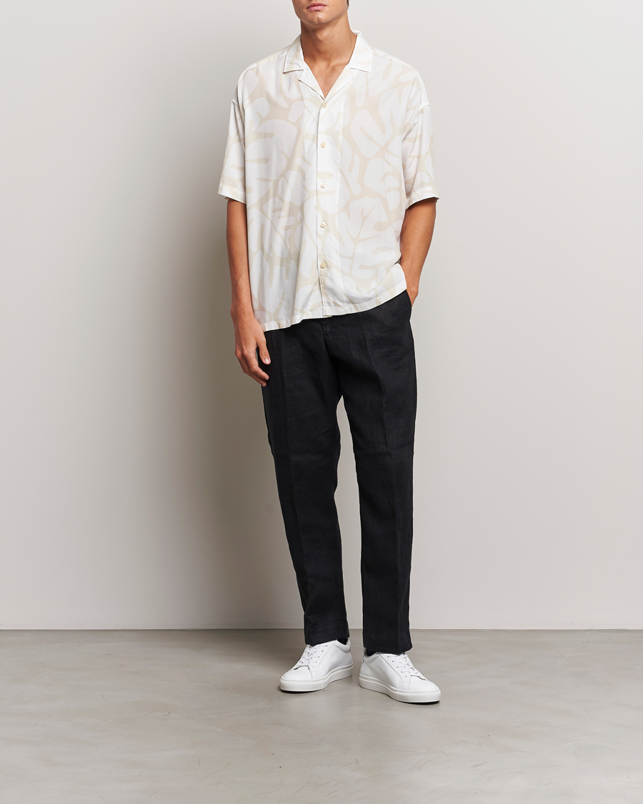 Herren | Hemden | BOSS BLACK | Drew Short Sleeve Shirt Open White