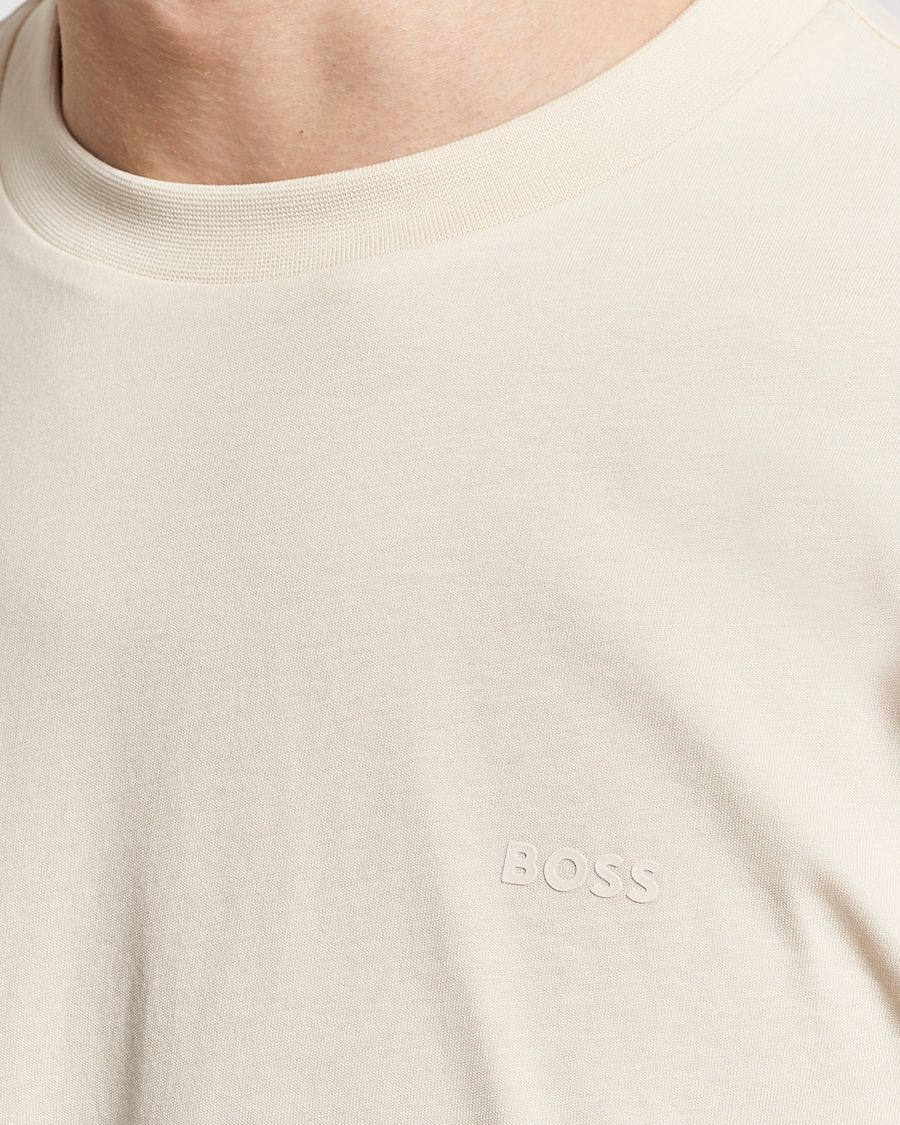 Herren | T-Shirts | BOSS BLACK | Thompson Crew Neck T-Shirt Open White