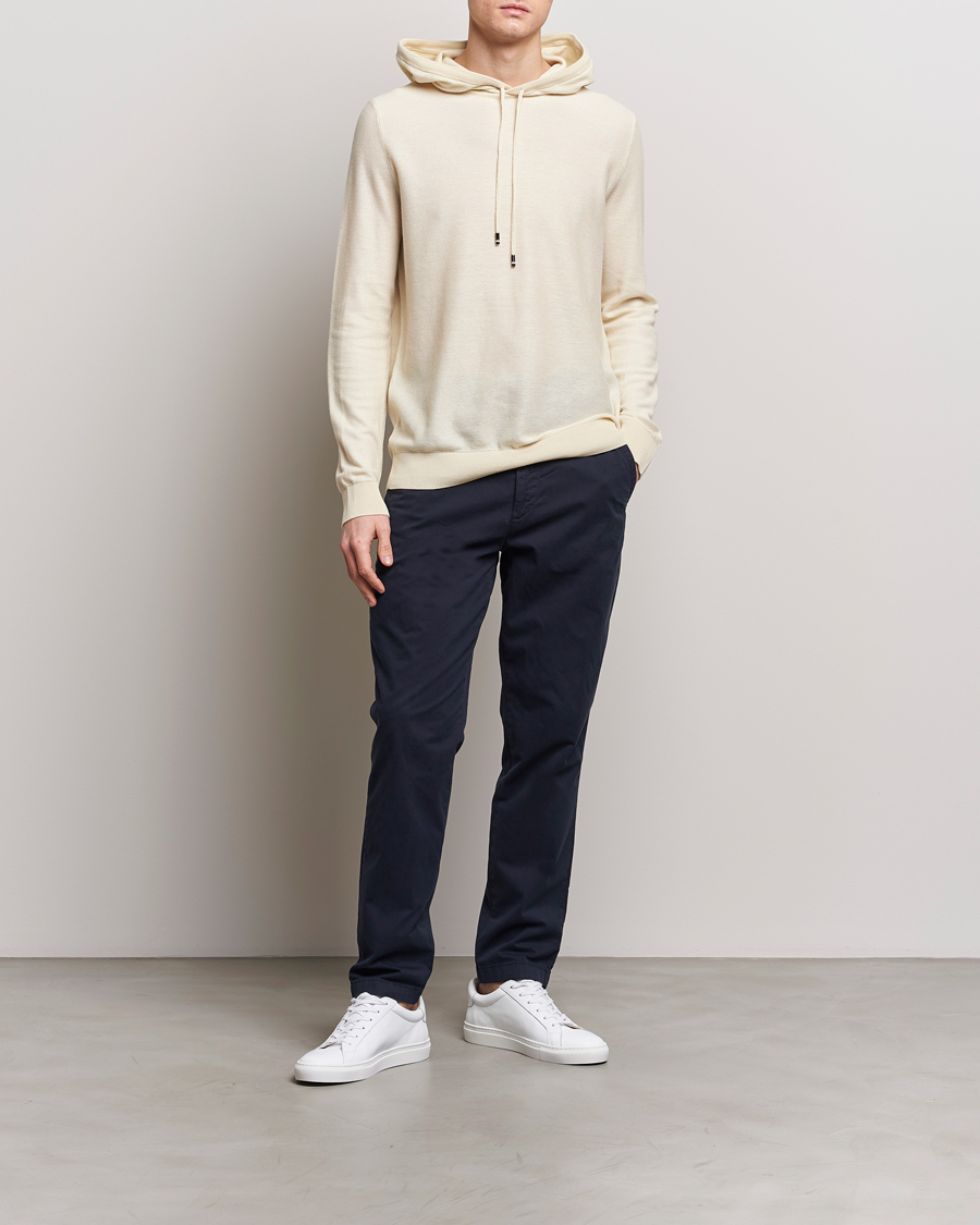 Herren | Pullover | BOSS BLACK | Trapani Hoodie Open White
