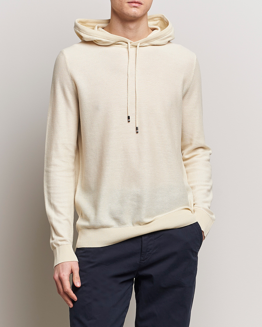 Herren | Pullover | BOSS BLACK | Trapani Hoodie Open White