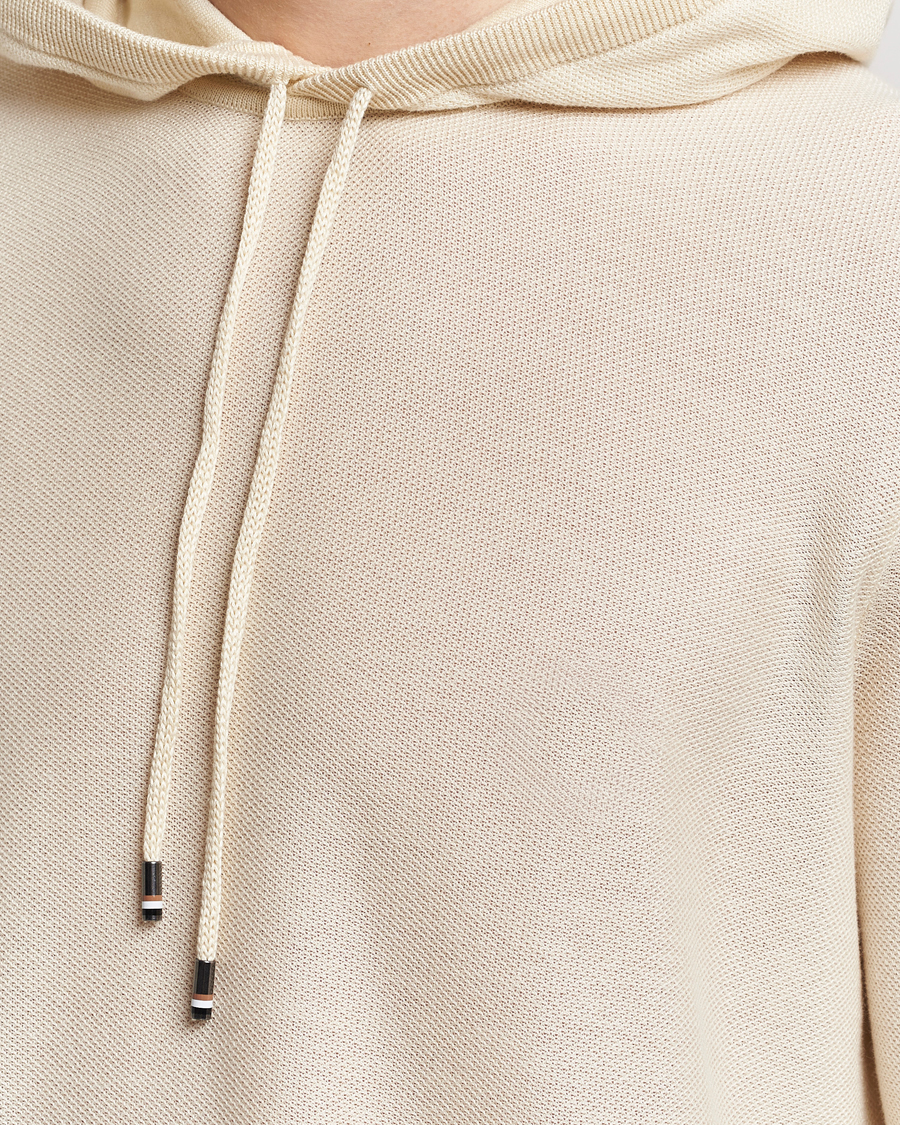Herren | Pullover | BOSS BLACK | Trapani Hoodie Open White