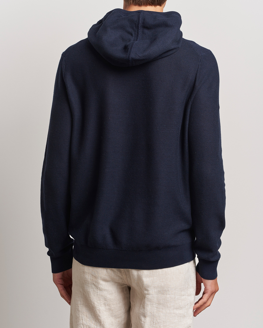 Herren | Pullover | BOSS BLACK | Trapani Hoodie Dark Blue