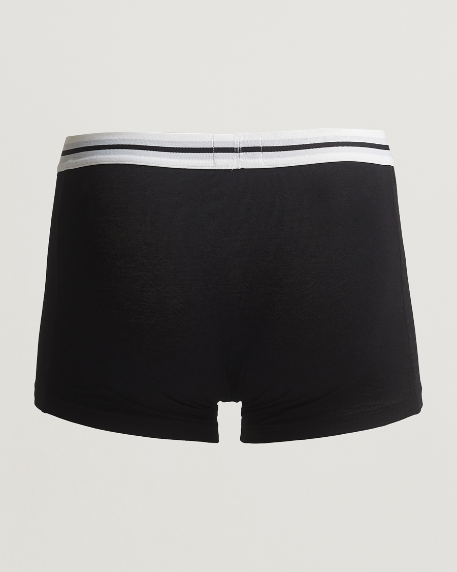 Herren | Unterhosen | BOSS BLACK | 3-Pack Cotton Trunk Black/White