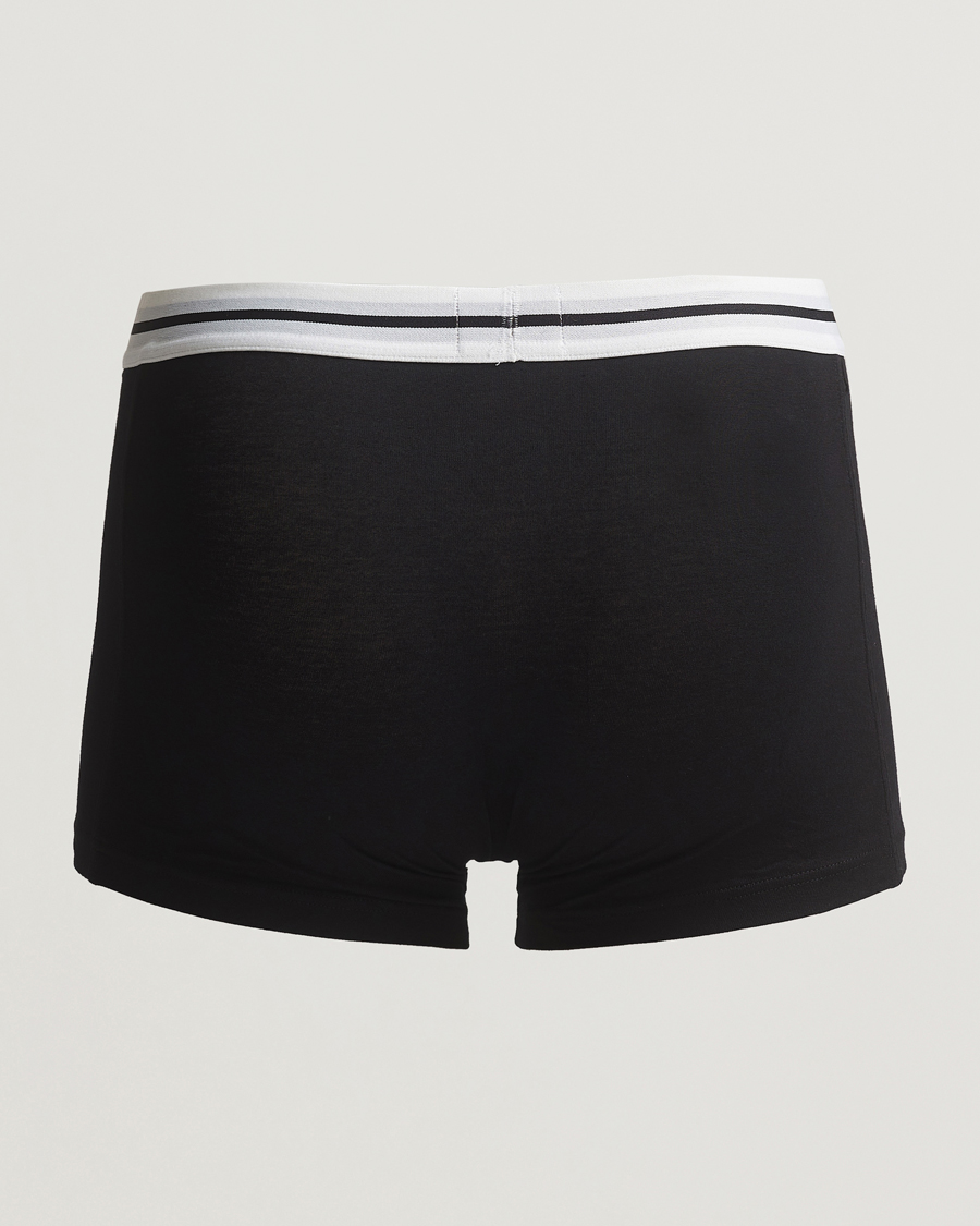 Herren | BOSS BLACK | BOSS BLACK | 3-Pack Cotton Trunk Black/White