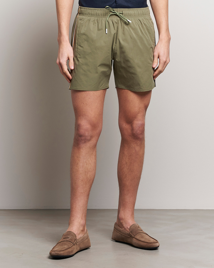 Herren | Kleidung | BOSS BLACK | Iconic Swimshorts Green