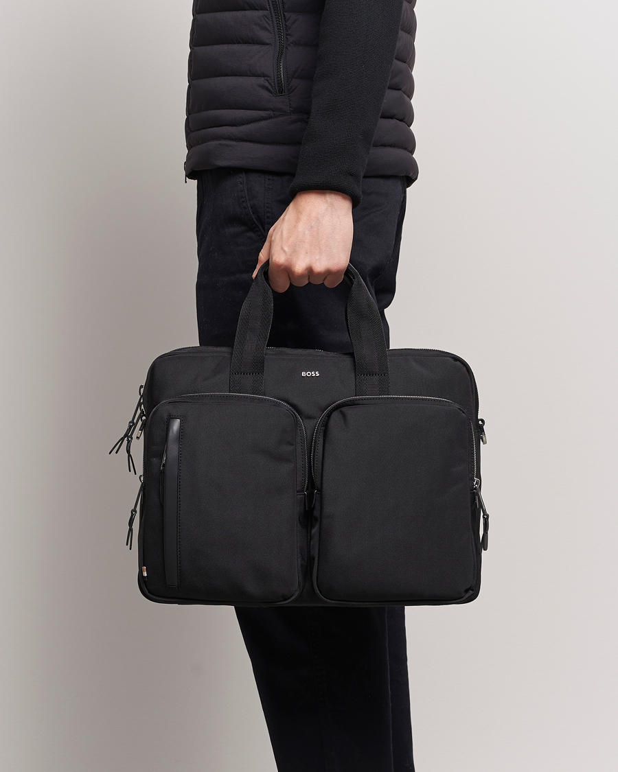 Herren | Taschen | BOSS BLACK | Highway Document Case Black