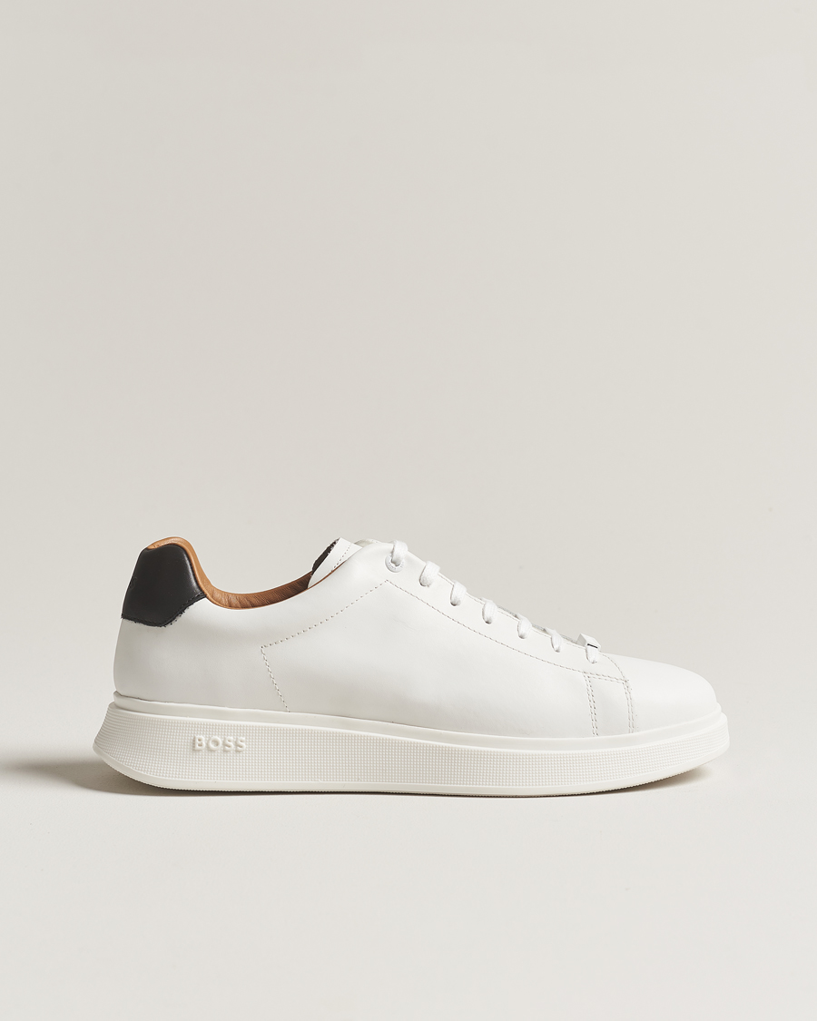 Herren | BOSS BLACK Bolton Leather Sneaker Natural | BOSS BLACK | Bolton Leather Sneaker Natural