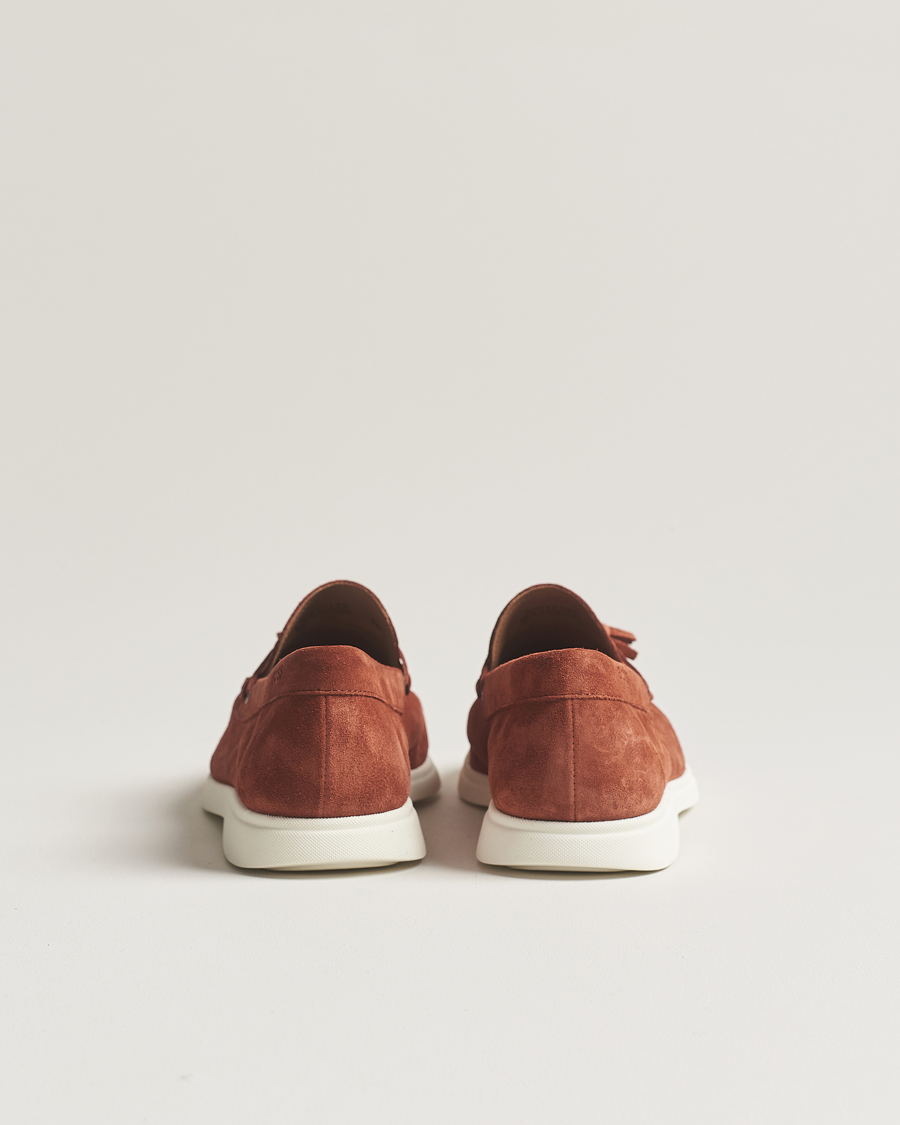 Herren | BOSS BLACK Sienne Tassle Loafer Suede Open Brown | BOSS BLACK | Sienne Tassle Loafer Suede Open Brown