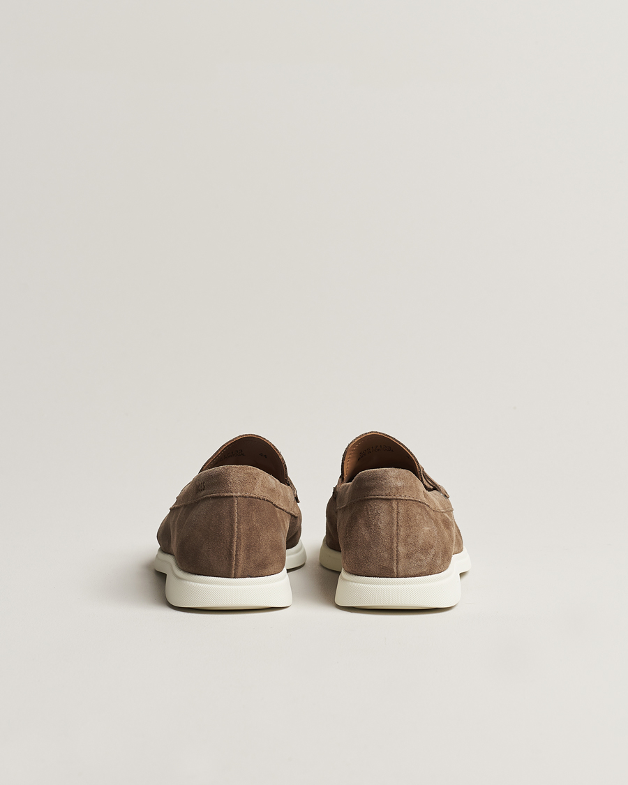 Herren | BOSS BLACK Sienne Tassle Loafer Suede Medium Beige | BOSS BLACK | Sienne Tassle Loafer Suede Medium Beige