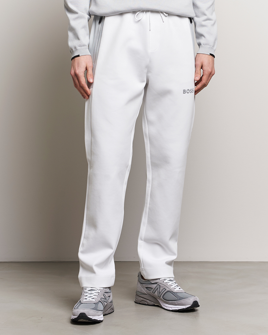 Herren | Joggpants | BOSS GREEN | Hadim Sweatpants White