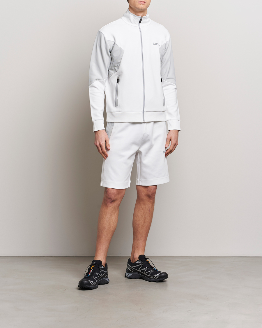 Herren | Shorts | BOSS GREEN | Headlo Sweatshorts White