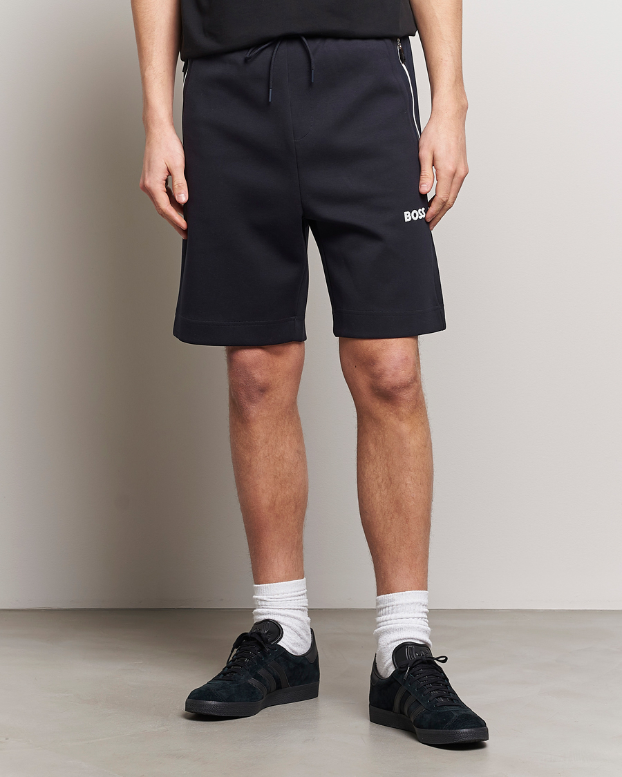 Herren | Shorts | BOSS GREEN | Headlo Sweatshorts Dark Blue