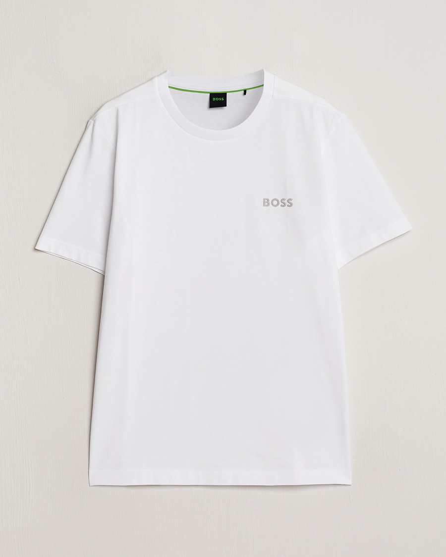 Herren | T-Shirts | BOSS GREEN | Crew Neck T-Shirt White