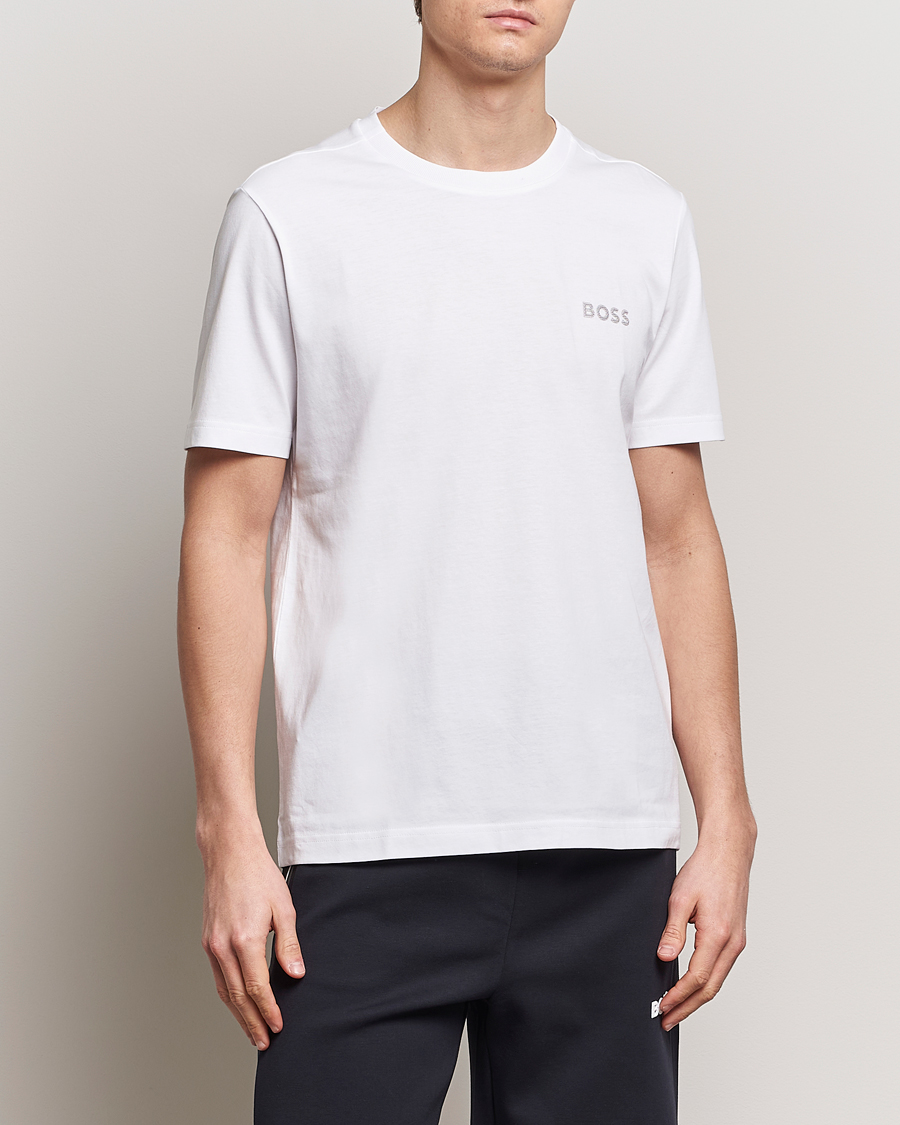 Herr |  | BOSS GREEN | Crew Neck T-Shirt White