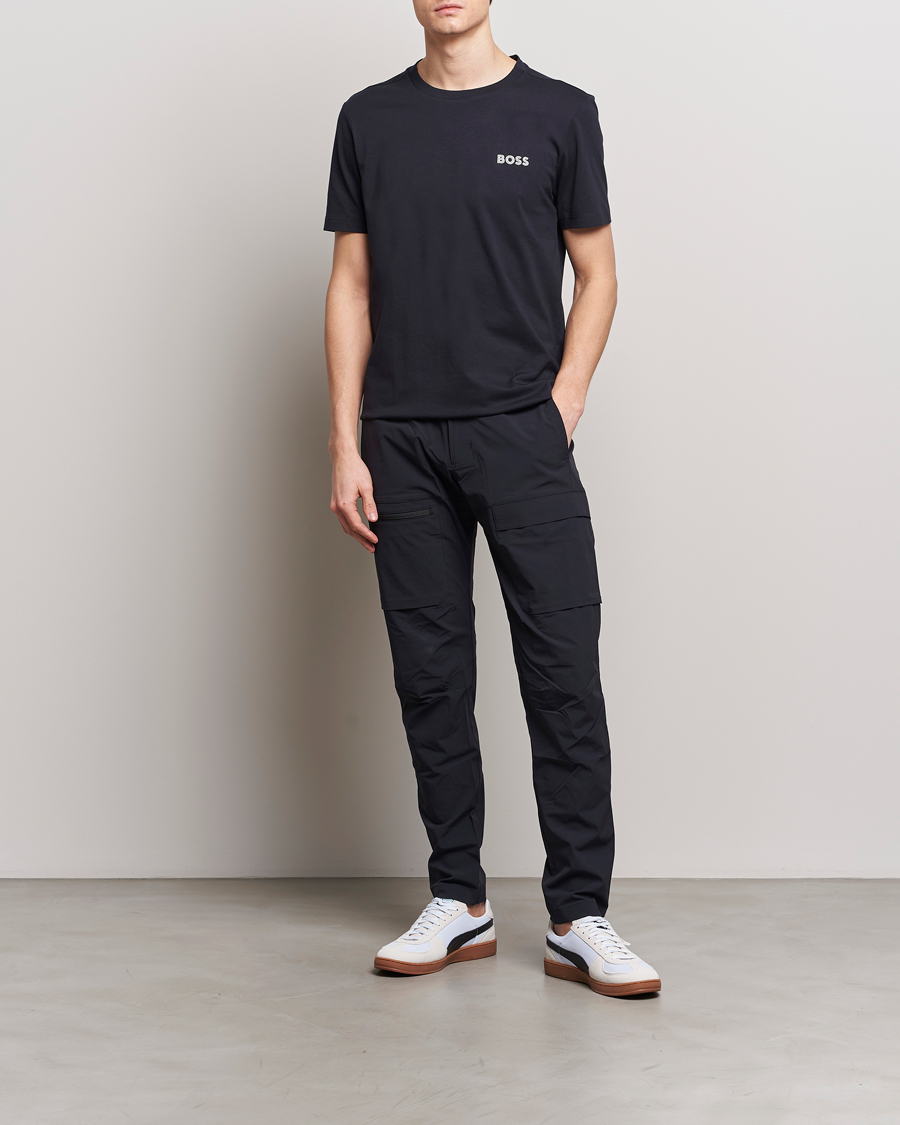 Herren | T-Shirts | BOSS GREEN | Crew Neck T-Shirt Dark Blue