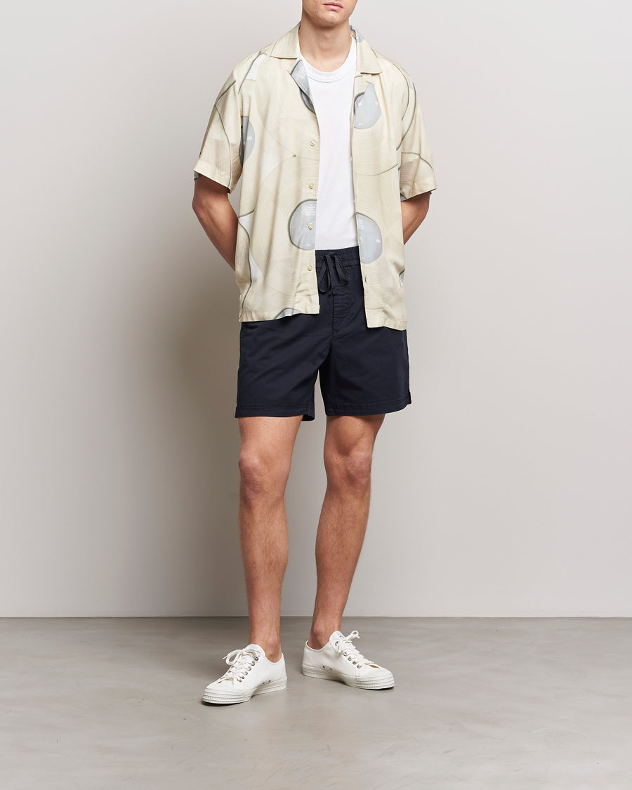 Herren | Shorts | BOSS ORANGE | Sandrew Cotton Shorts Dark Blue