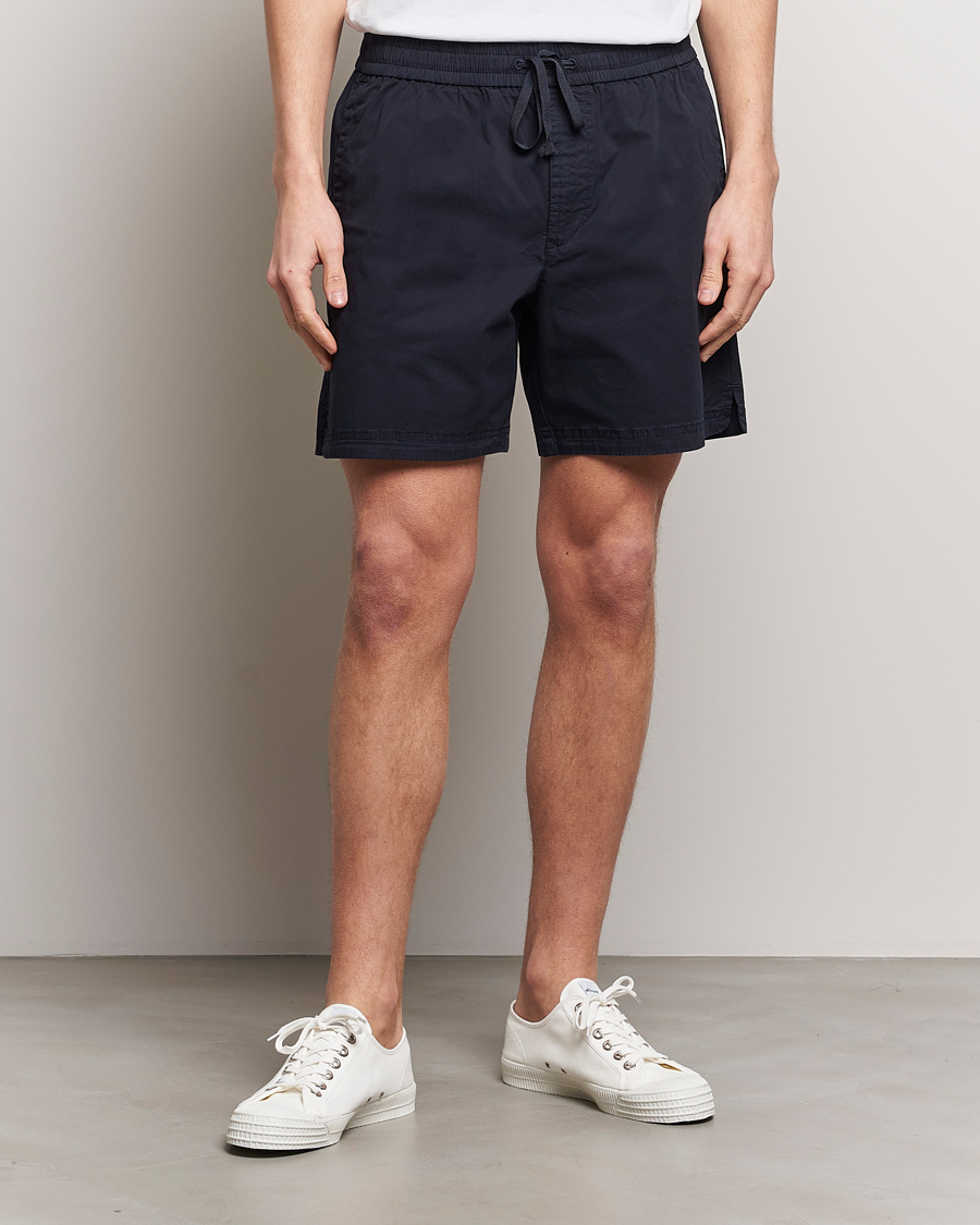 Men |  | BOSS ORANGE | Sandrew Cotton Shorts Dark Blue