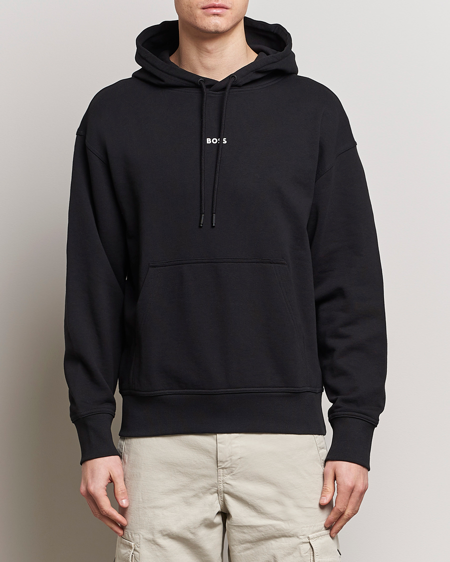 Herren | Kleidung | BOSS ORANGE | WeSmall Logo Hoodie Black