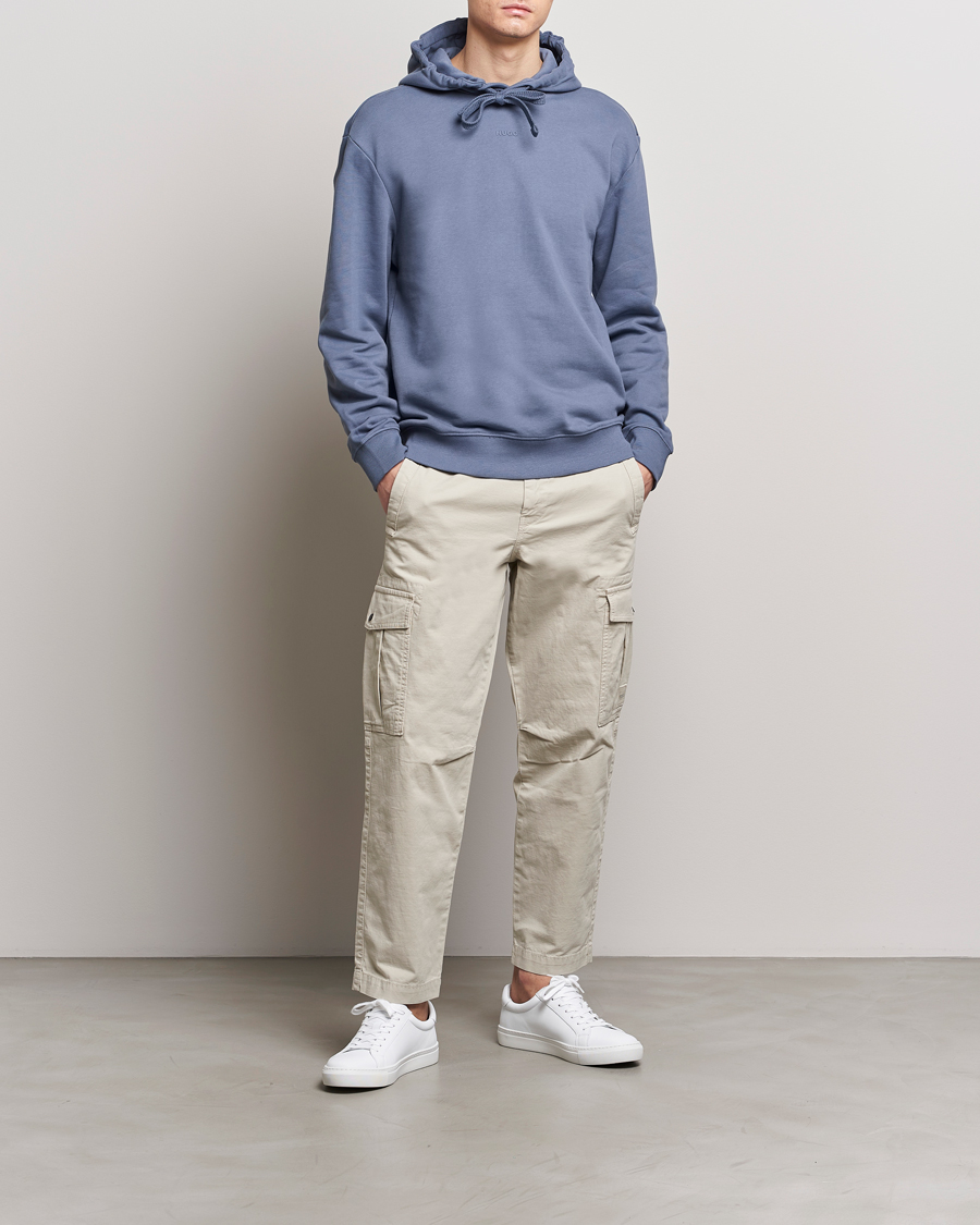Herren | Pullover | HUGO | Dapo Hoodie Open Blue