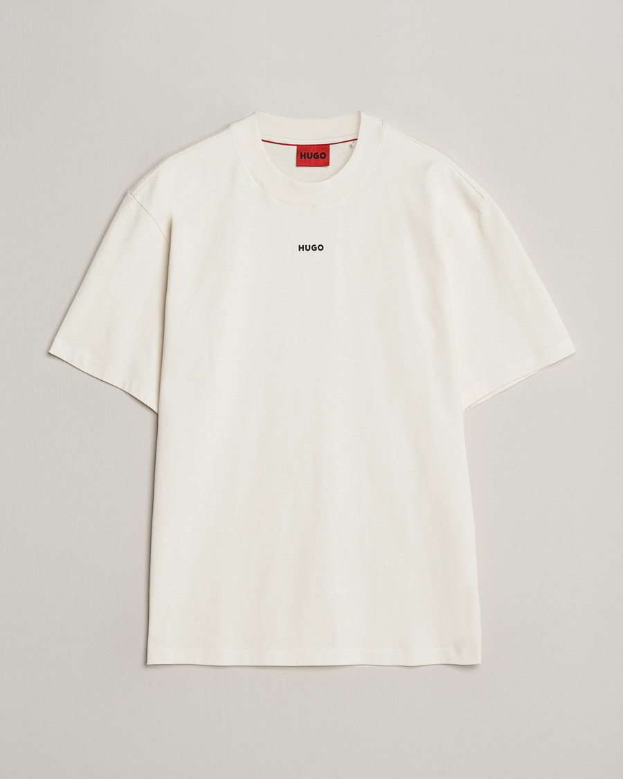 Herren | T-Shirts | HUGO | Dapolino Crew Neck T-Shirt Open White