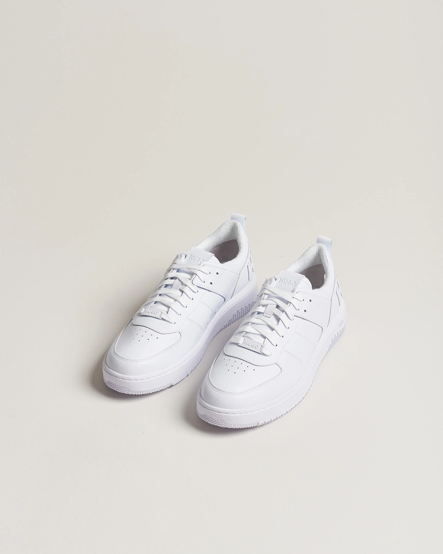 Herren |  | HUGO | Kilian Leather Sneaker White