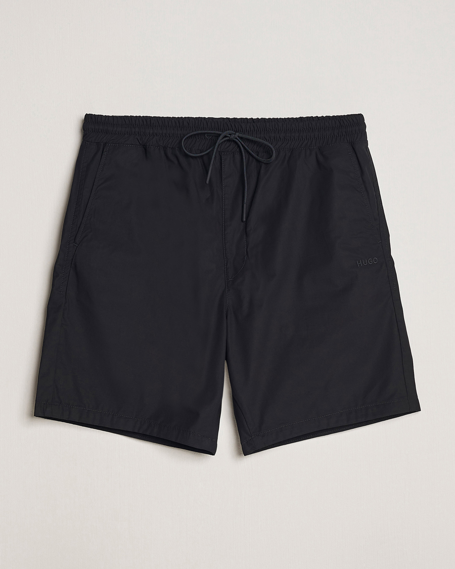 Herren | Shorts | HUGO | Dan Cotton Sweatshorts Black