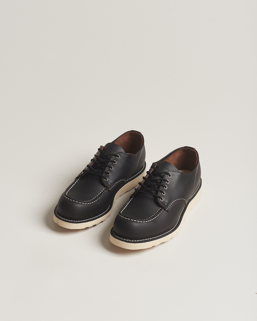 Herren |  | Red Wing Shoes | Shop Moc Toe Black Prairie Leather