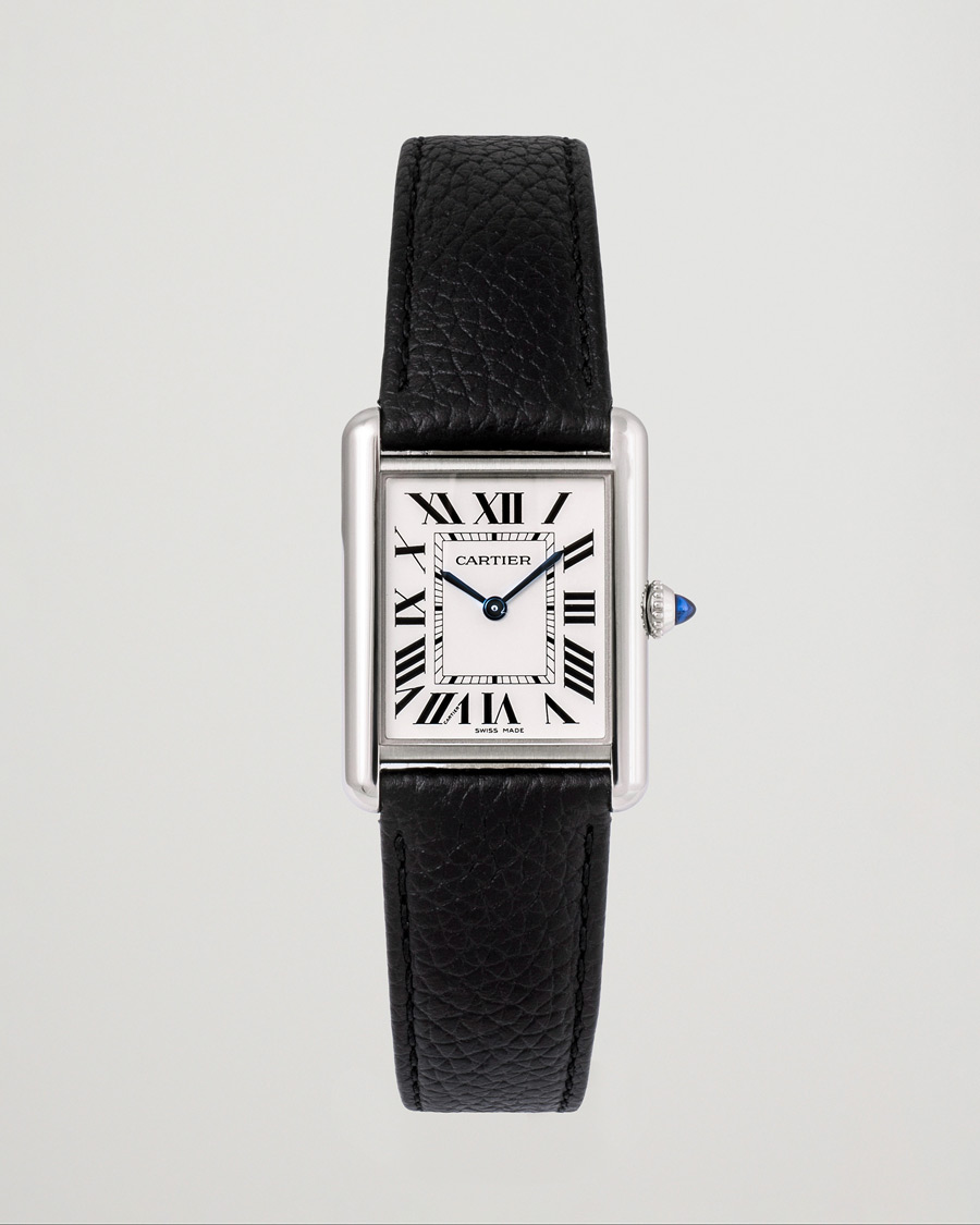 Herren | Cartier Pre-Owned Tank Muste de Cartier WSTA0041 Silver | Cartier Pre-Owned | Tank Muste de Cartier WSTA0041 Silver