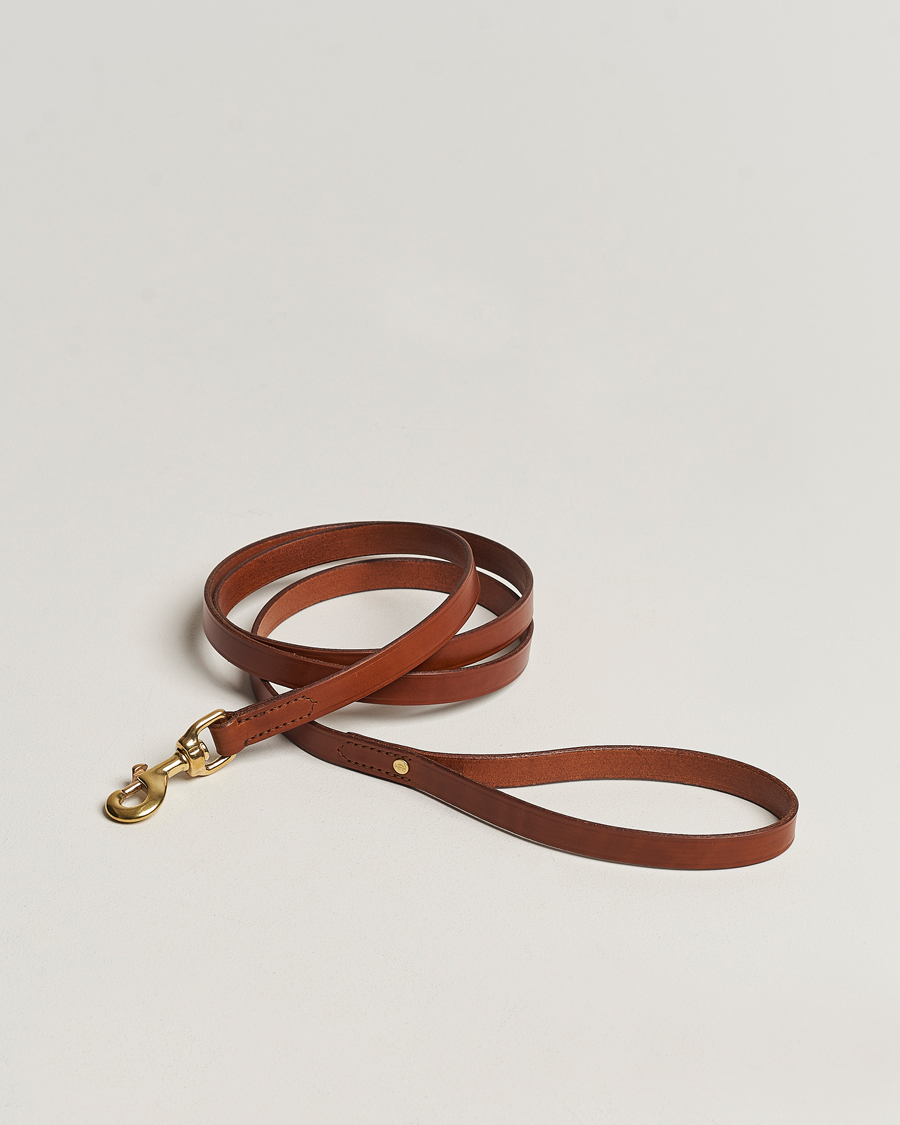 Herren | Für den Hund | Tärnsjö Garveri | Leather Dog Leash Light Brown