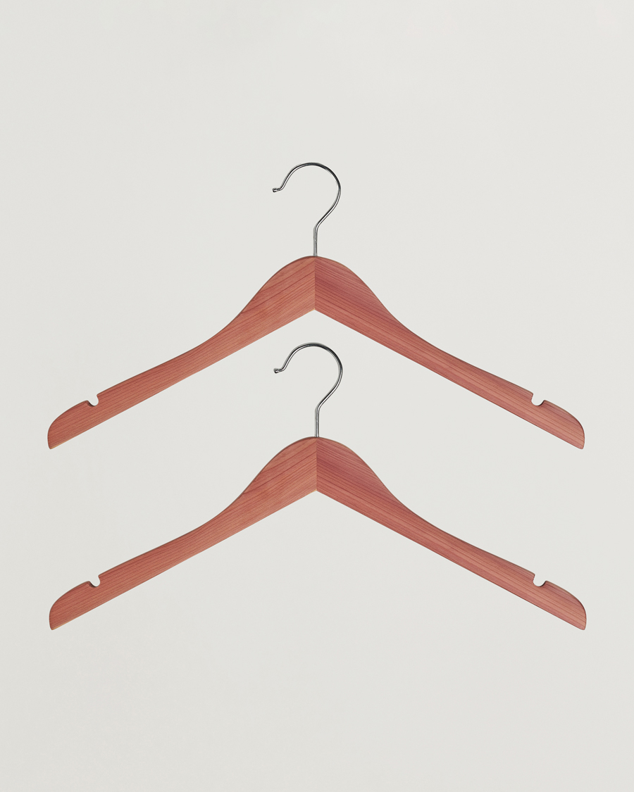 Herren | Textilpflege | Care with Carl | 2-Pack Cedar Wood Shirt Hangers