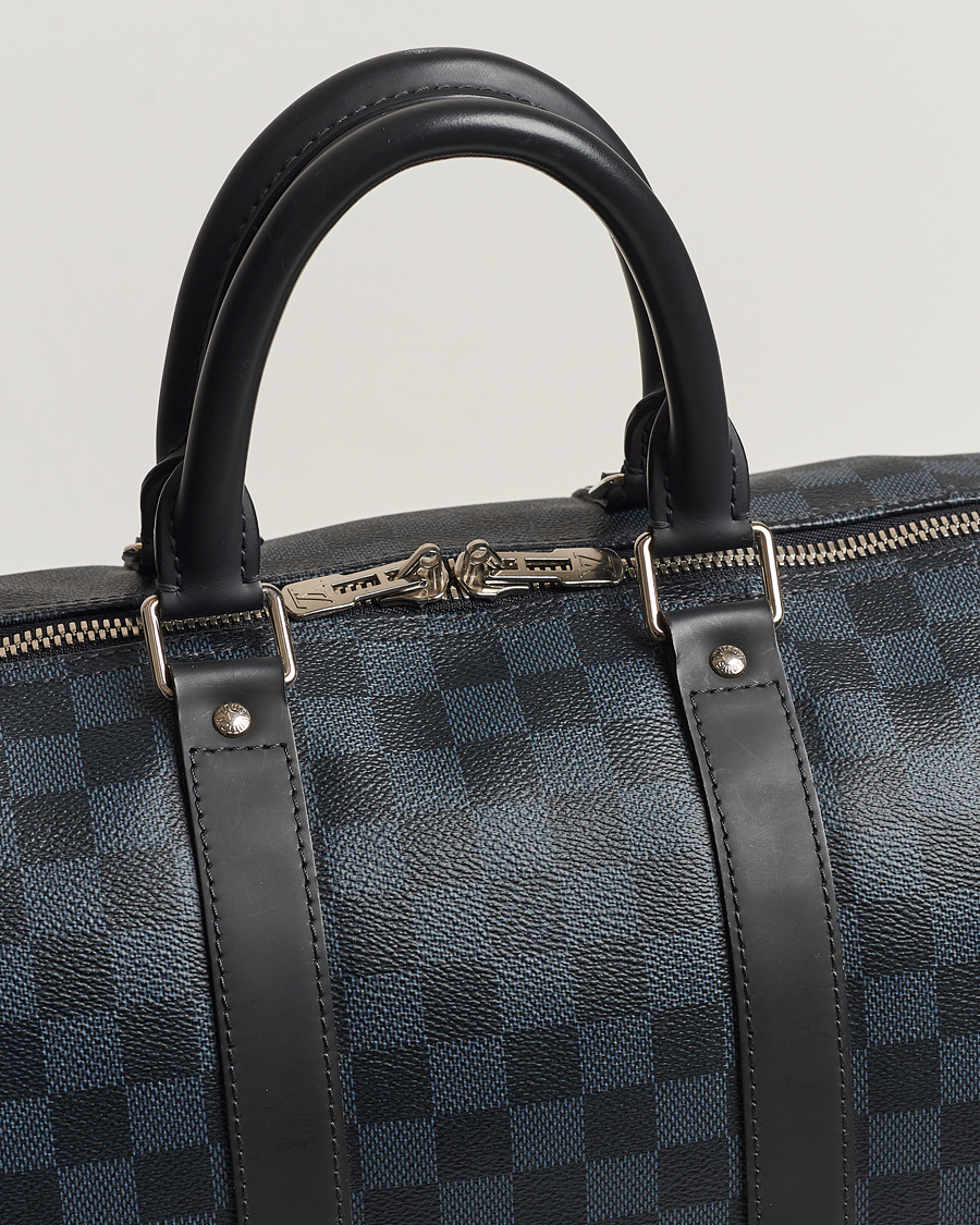 Herren | Louis Vuitton Pre-Owned Keepall Bandoulière 45 Damier Graphite | Louis Vuitton Pre-Owned | Keepall Bandoulière 45 Damier Graphite