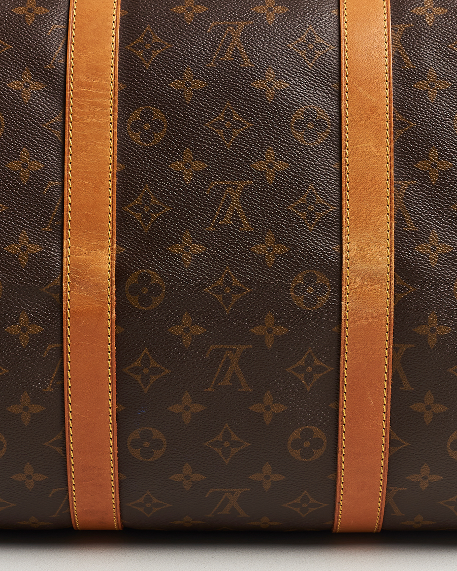 Herren | Louis Vuitton Pre-Owned Keepall Bandoulière 55 Monogram | Louis Vuitton Pre-Owned | Keepall Bandoulière 55 Monogram
