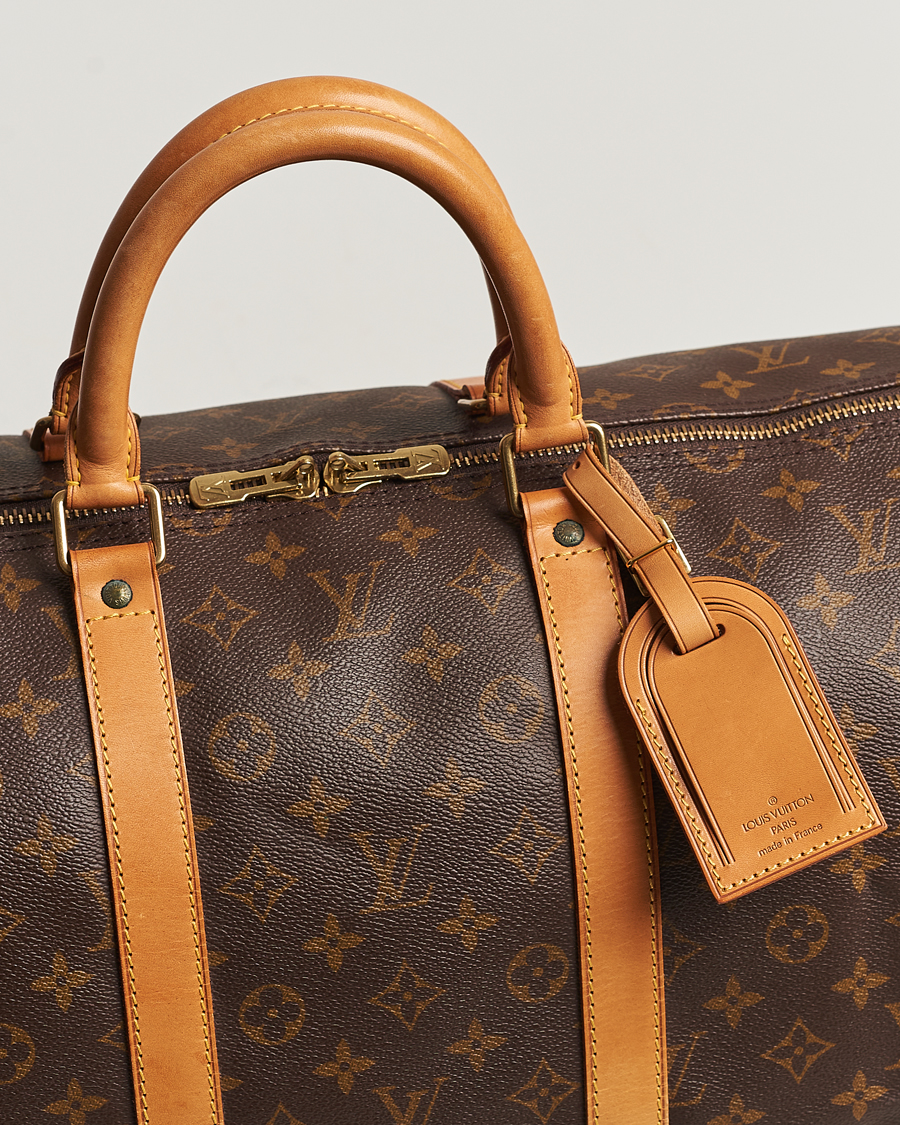 Herren | Louis Vuitton Pre-Owned Keepall Bandoulière 55 Monogram | Louis Vuitton Pre-Owned | Keepall Bandoulière 55 Monogram