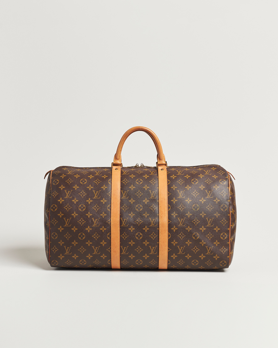 Herren | Louis Vuitton Pre-Owned Keepall 50 Bag Monogram | Louis Vuitton Pre-Owned | Keepall 50 Bag Monogram