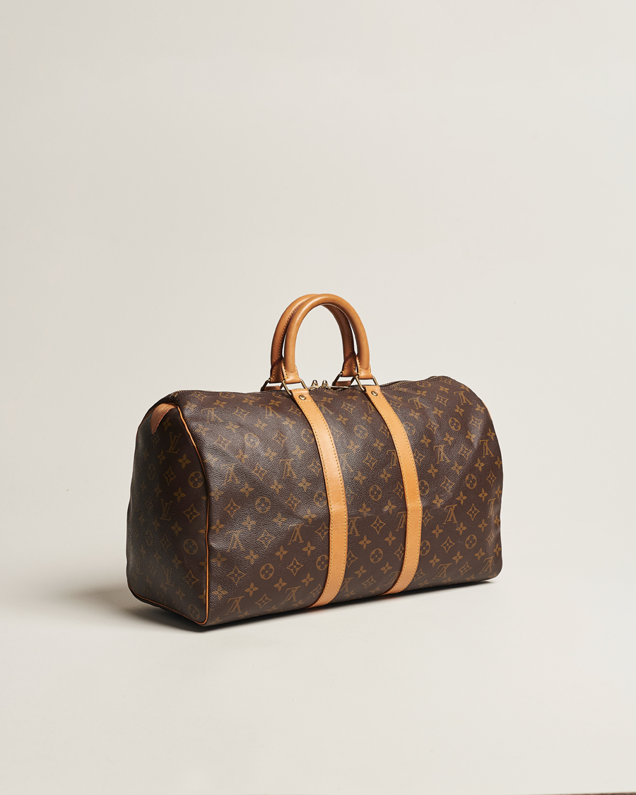 Herren | Louis Vuitton Pre-Owned Keepall 45 Bag Monogram | Louis Vuitton Pre-Owned | Keepall 45 Bag Monogram