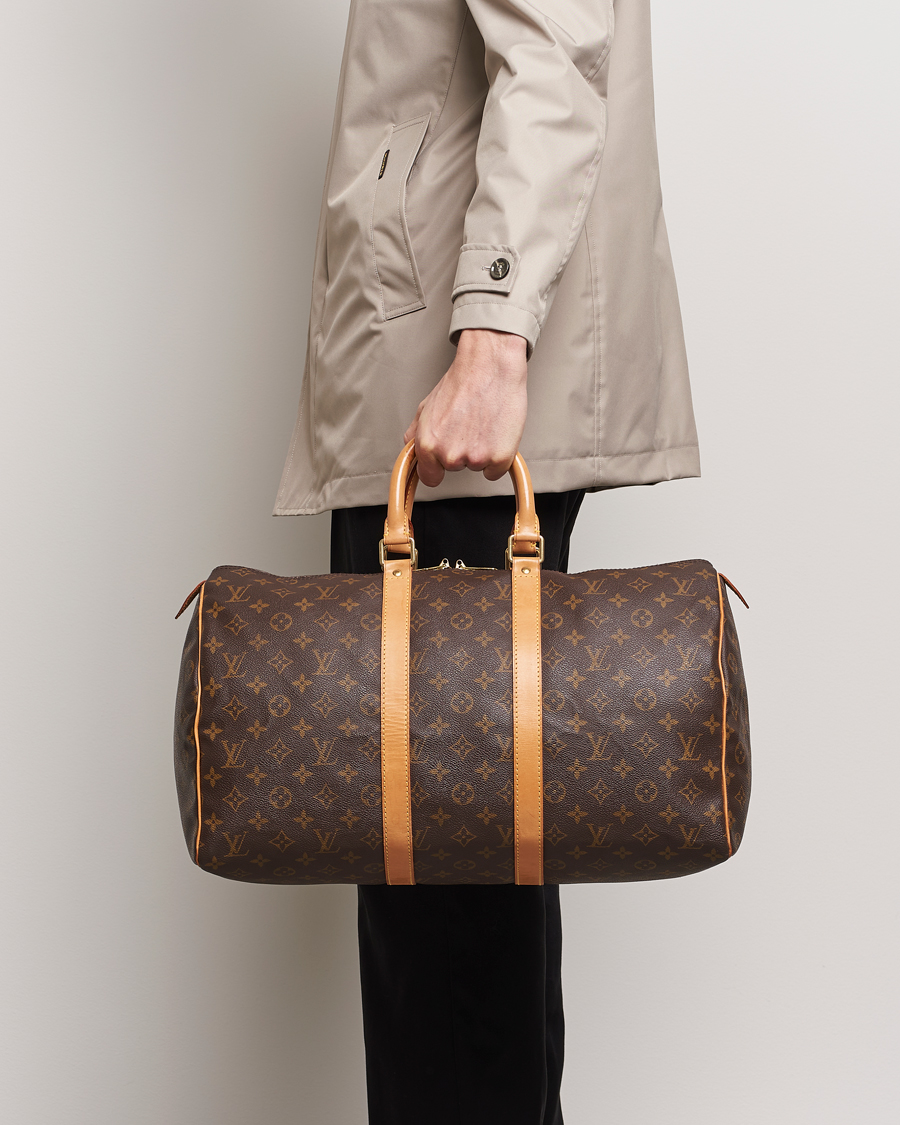 Herren | Pre-Owned & Vintage Bags | Louis Vuitton Pre-Owned | Keepall 45 Bag Monogram 