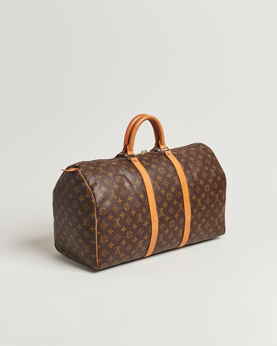Herren | Louis Vuitton Pre-Owned Keepall 50 Bag Monogram | Louis Vuitton Pre-Owned | Keepall 50 Bag Monogram