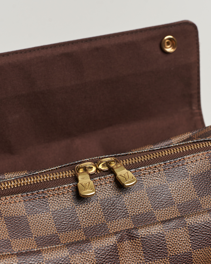 Herren | Louis Vuitton Pre-Owned Naviglio Messenger Bag Damier Ebene | Louis Vuitton Pre-Owned | Naviglio Messenger Bag Damier Ebene