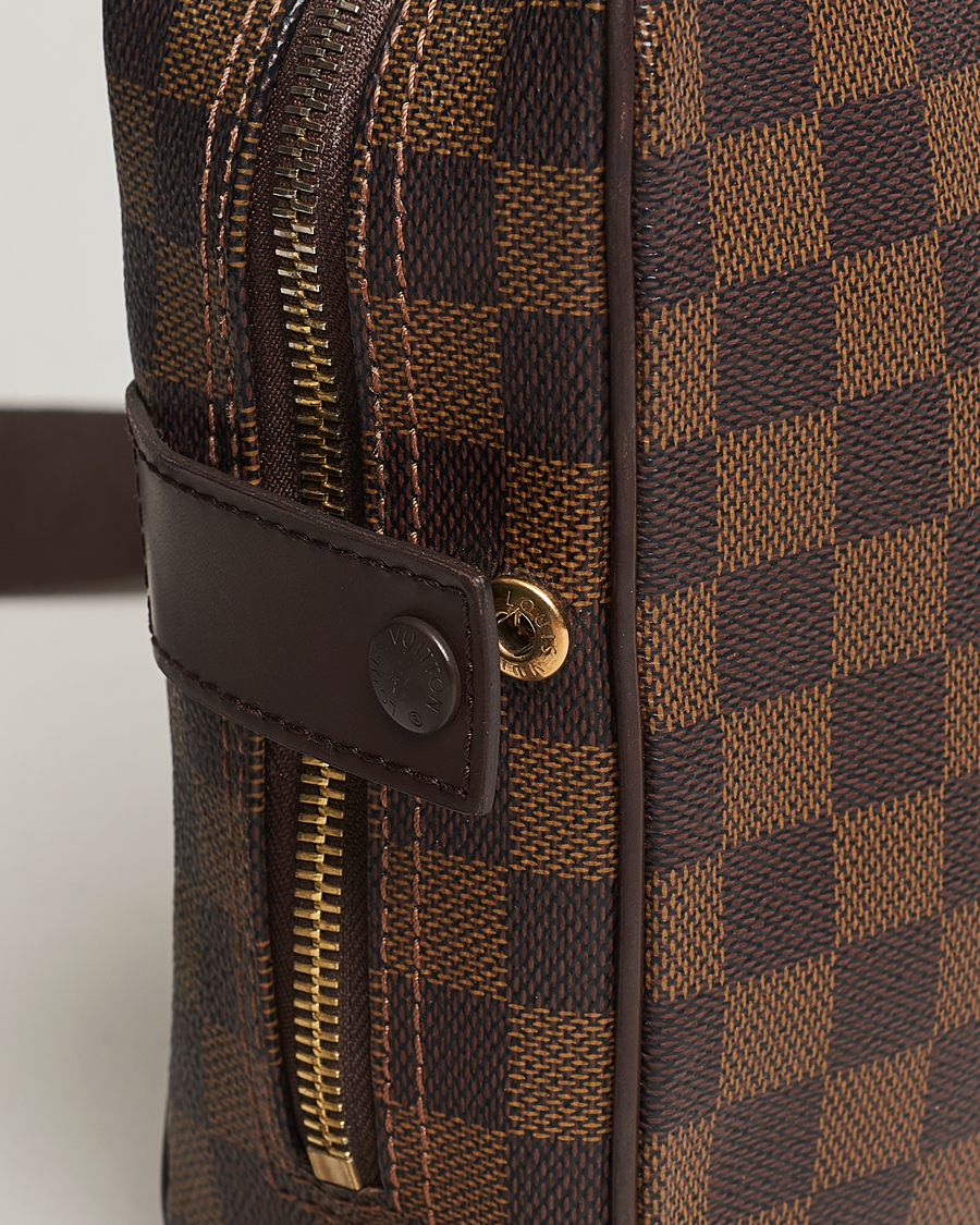 Herren | Louis Vuitton Pre-Owned Olaf Shoulder Bag Damier Ebene | Louis Vuitton Pre-Owned | Olaf Shoulder Bag Damier Ebene