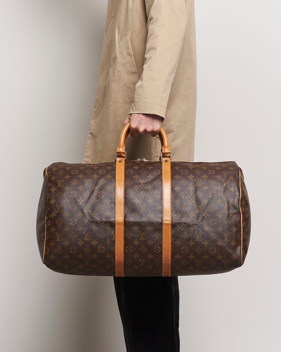 Herr | Louis Vuitton Pre-Owned | Louis Vuitton Pre-Owned | Keepall 55 Bag Monogram 