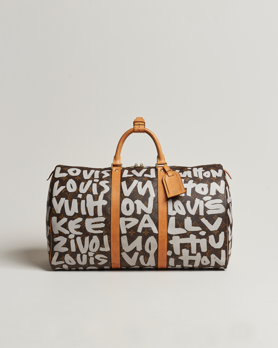 Louis Vuitton Pre Owned Keepall 50 Bag Graffiti bei Care of Carl
