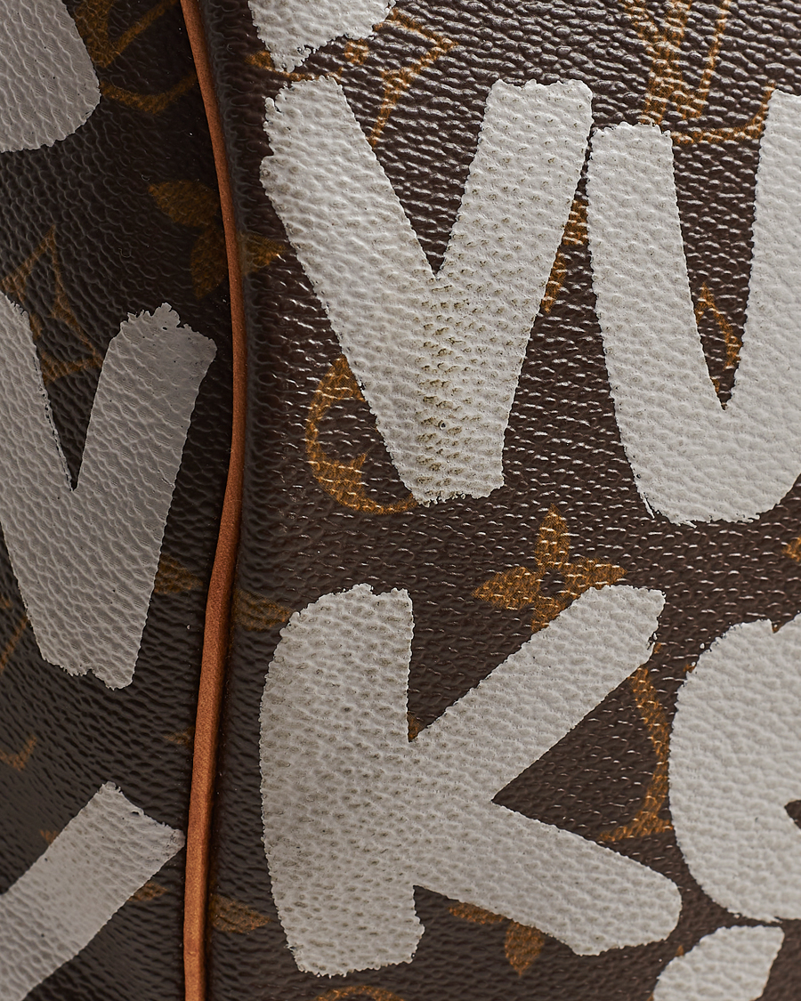 Herren | Louis Vuitton Pre-Owned Keepall 50 Bag Graffiti | Louis Vuitton Pre-Owned | Keepall 50 Bag Graffiti