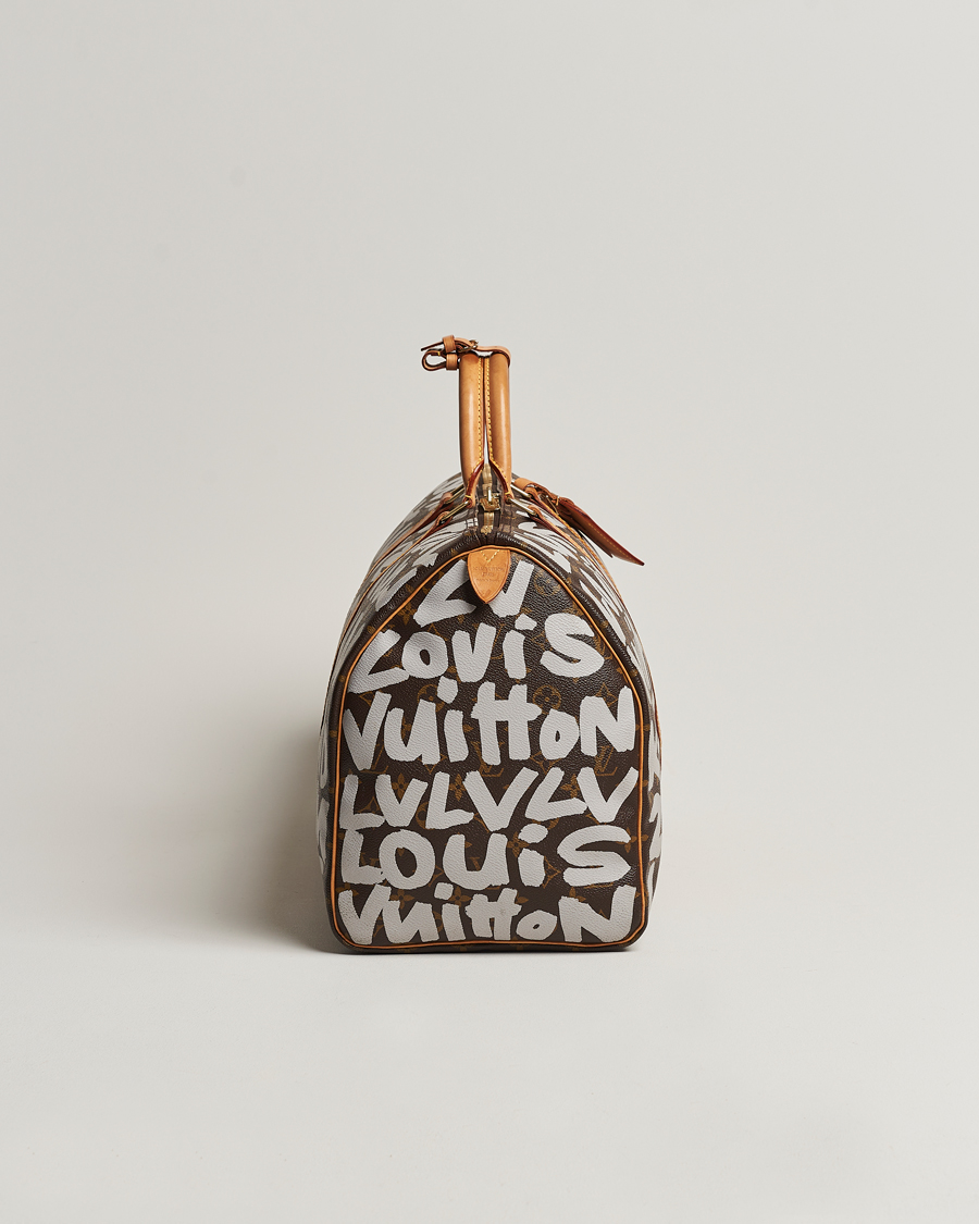 Herren | Louis Vuitton Pre-Owned Keepall 50 Bag Graffiti | Louis Vuitton Pre-Owned | Keepall 50 Bag Graffiti