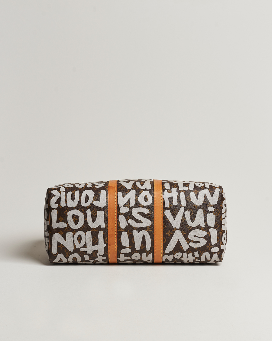 Herren | Louis Vuitton Pre-Owned Keepall 50 Bag Graffiti | Louis Vuitton Pre-Owned | Keepall 50 Bag Graffiti