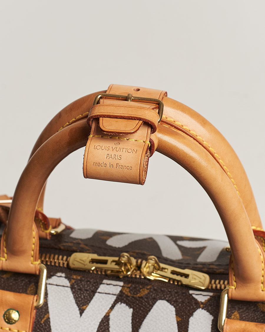 Herren | Louis Vuitton Pre-Owned Keepall 50 Bag Graffiti | Louis Vuitton Pre-Owned | Keepall 50 Bag Graffiti