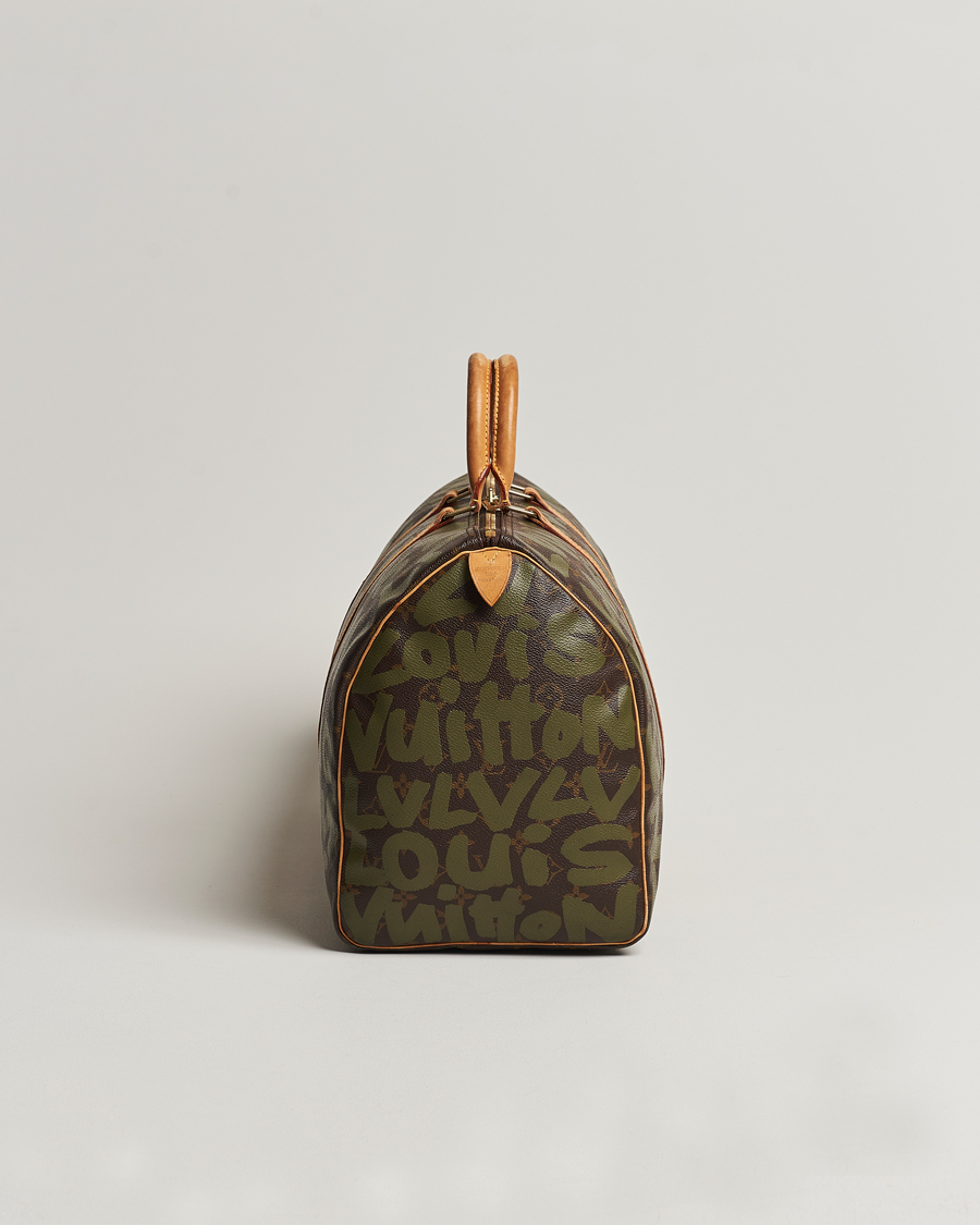 Herren | Louis Vuitton Pre-Owned Keepall 50 Bag Graffiti | Louis Vuitton Pre-Owned | Keepall 50 Bag Graffiti
