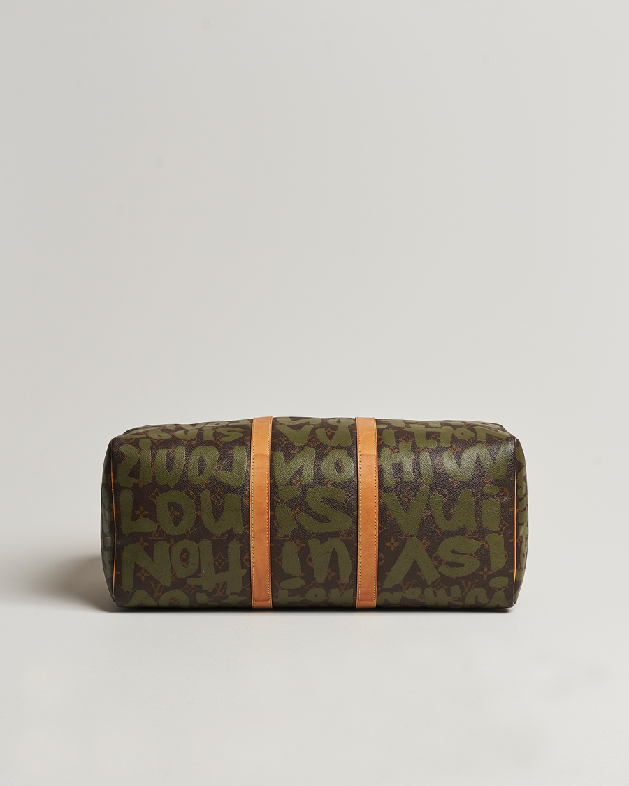 Herren | Louis Vuitton Pre-Owned Keepall 50 Bag Graffiti | Louis Vuitton Pre-Owned | Keepall 50 Bag Graffiti