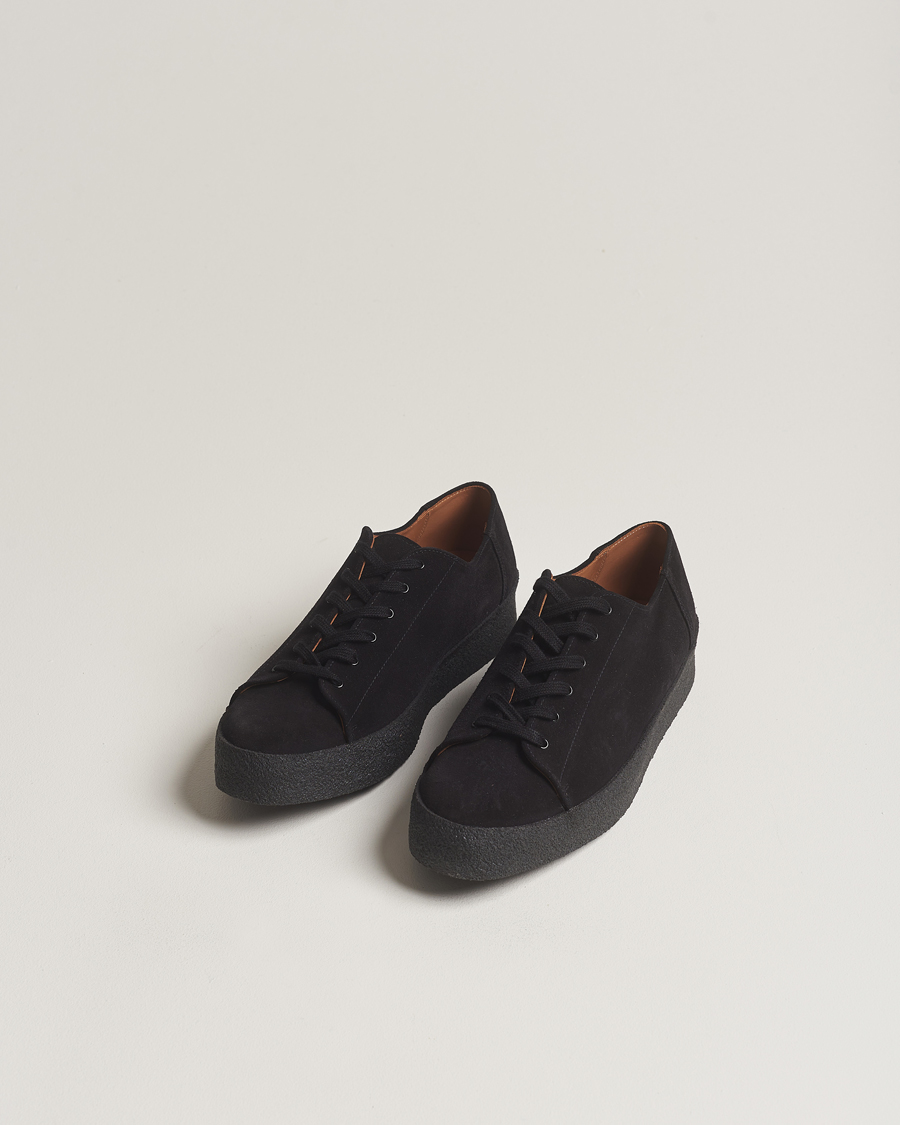 Herr | Skor | Sanders | Ash Suede Monkey Shoe Black